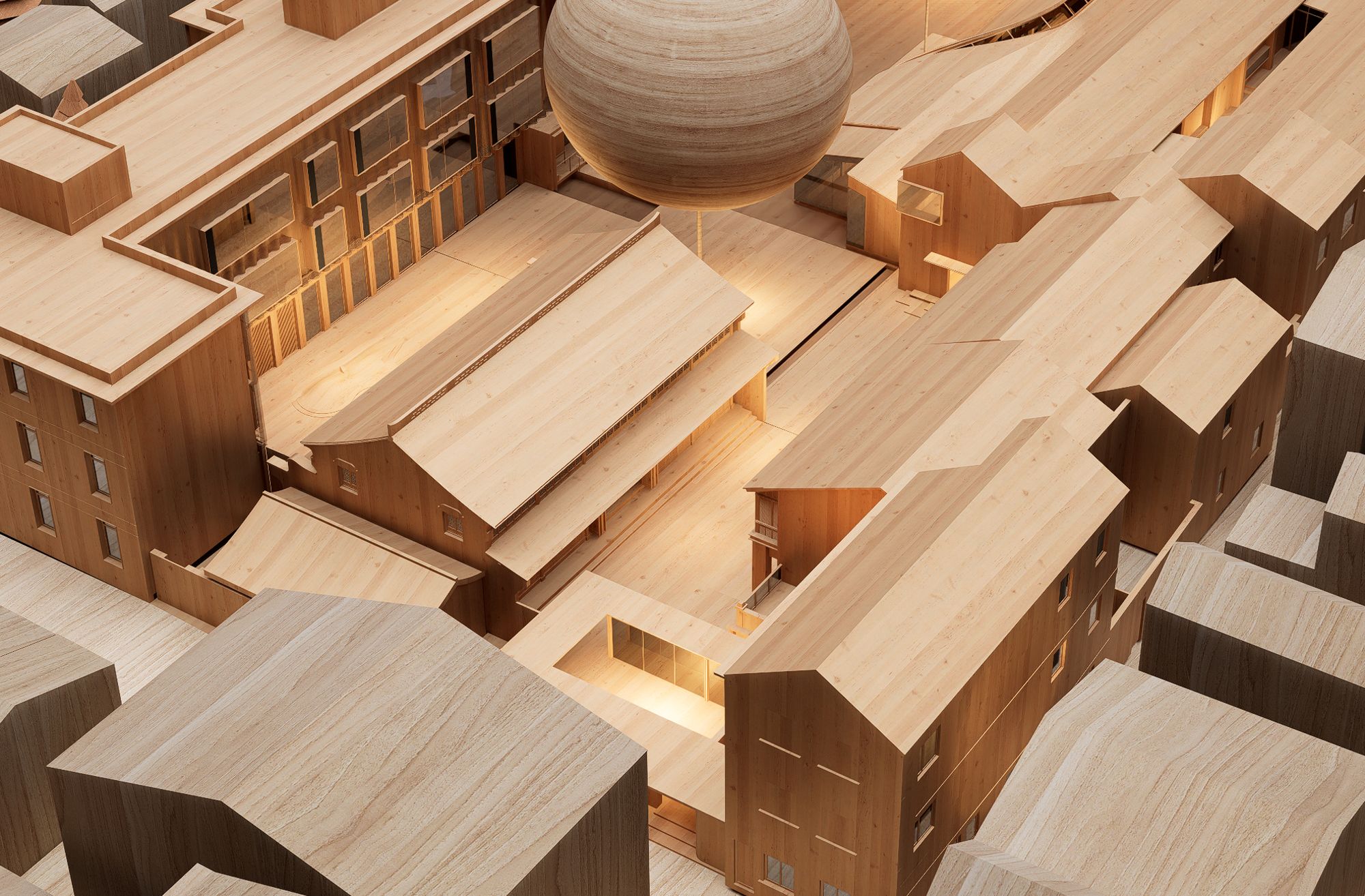 3_ 外院模型 Outer Courtyard Model ?零壹城市 LYCS.jpg